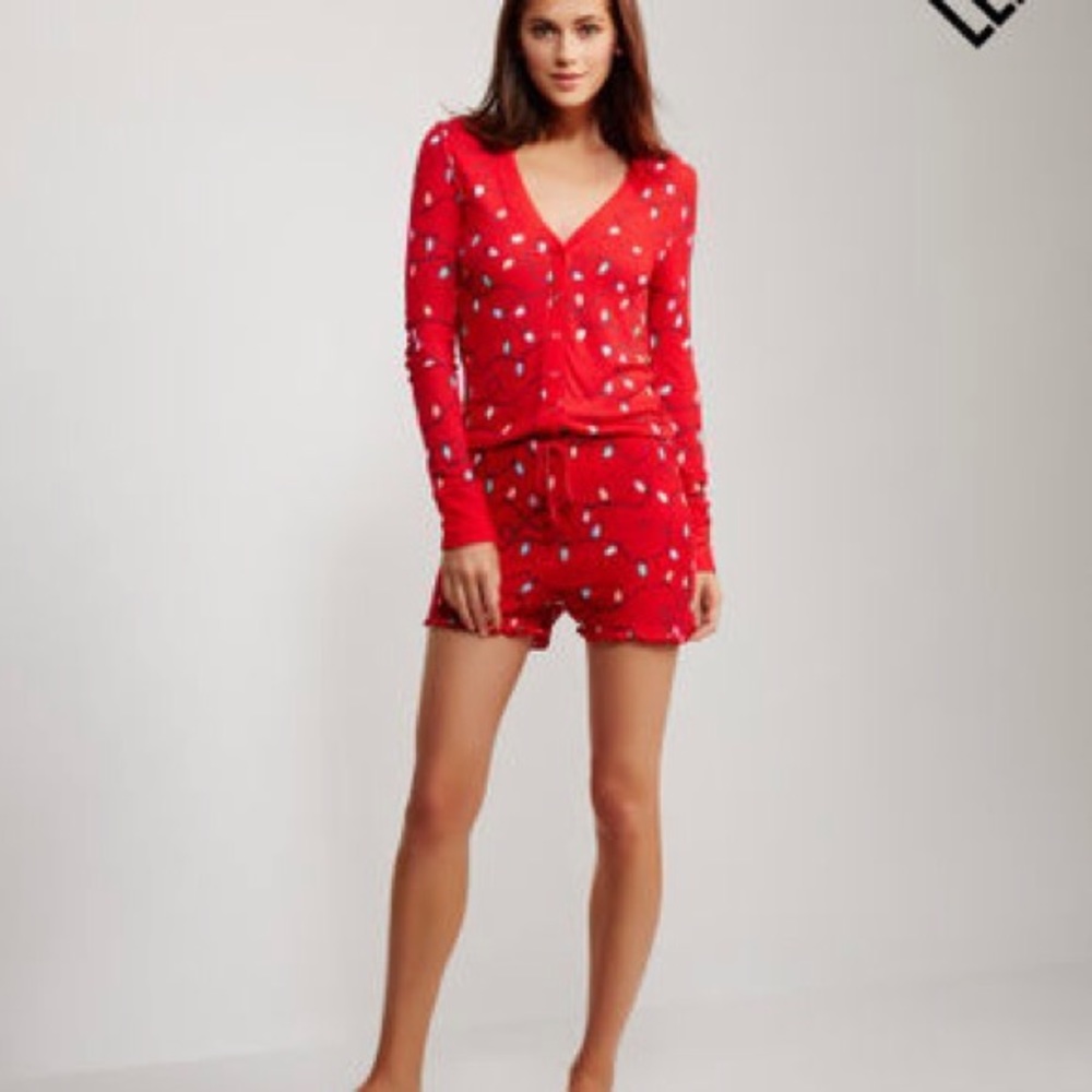 Holiday Pj Sleep Romper